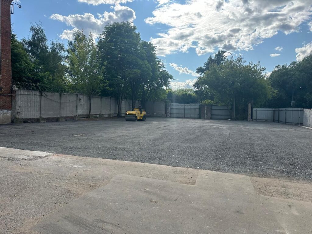 Открытая площадка для хранения